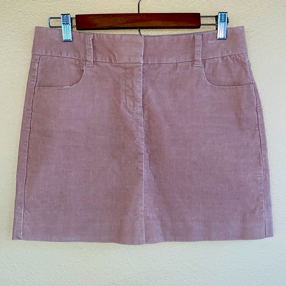 J. Crew Corduroy Mini Skirt in Camel.  A